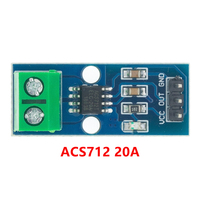 Módulo de Sensor de Corriente ACS712, Transformador de Corriente de 5A/20A/30A
