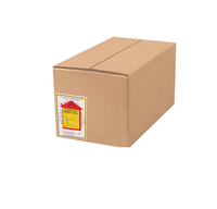 Indicateur d'inclinaison anti-chute résistant aux UV, autocollants PET imperméables auto-adhésifs de forme octogonale, marque XINKE, modèle 115*115*67 pour l'emballage logistique