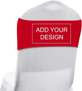 ผ้าคลุมพนักพิงศีรษะแบบผ้าพับ/แบบเรียบสำหรับโฆษณาบนเก้าอี้ - Product Image 6