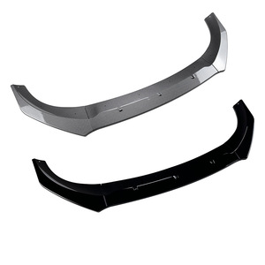 ลิ้นกันชนหน้า Amp-Z ลายคาร์บอนไฟเบอร์ ผิวด้าน สำหรับ Ford Fiesta Mk8 2018-2021 รุ่นมาตรฐาน - Product Image 5