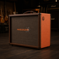 Housse de protection pour amplificateur Mable Audio MACL0047, couleur orange, en tissu Tolex, pour boîtier, fabrication Guangdong