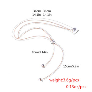 Mwsc — chaîne <span class=keywords><strong>de</strong></span> corps en perles pour femmes et filles, collier <span class=keywords><strong>de</strong></span> mariée, chaîne d'arrière-plan, Sexy, bijoux pour dames et fillettes - Product Image 2