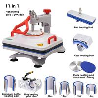 Nouveautés – Presse à Chaud Combinée 11-en-1 de Qualité Supérieure pour Tasses, Assiettes, T-shirts et Mugs – Modèle P8200 – Prix de Gros