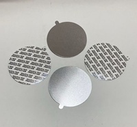 Doublure d'étanchéité à induction pour bouchon de bouteille de pot en plastique avec tirette