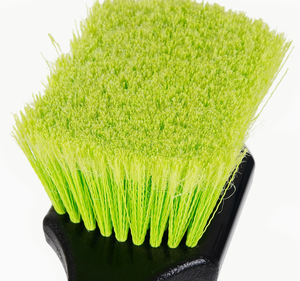 Brosse de nettoyage automobile à poils rigides verts, personnalisée pour jantes et pneus, kit de <span class=keywords><strong>lavage</strong></span> de voiture multifonction à long manche - Product Image 4