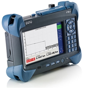 EXFO FTB-1 PRO 750c-SM1 สำหรับเมโทร/การเชื่อมต่อทางไกล 1310/1550 นาโนเมตร 46/45 เดซิเบล - Product Image 3