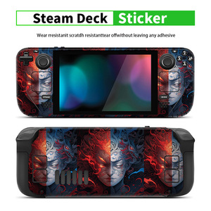 Steam Deck Skin <b>Protector</b> PVC Skull Design Gaming Case <b>Cover</b> - Product Image 2