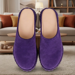 Mules de Estilo Étnico con Parte Superior de Gamuza Khumalo Hechas a Mano para Regalo y Venta al por Menor - Product Image 1