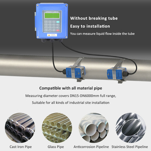 上海JSN工業用クランプ液体水超音波流量計ハンドヘルドポータブル超音波流量計 - Product Image 6