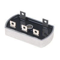 Rectificador de Puente de Diodos Monofásico/Trifásico con Carcasa de Aluminio, 10A-50A, Recuperación Rápida, Diodos Rectificadores QL SQL 1200V