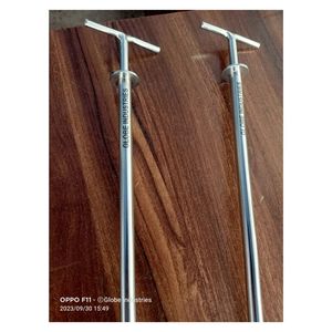 Sonde d'échantillonnage manuelle en acier inoxydable pour poudres, tige de prélèvement pour tests de matériaux industriels en laboratoire - Product Image 2