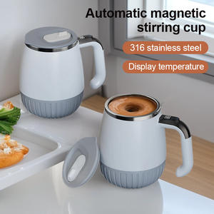 Mezclador Portátil de Café/Batidos/Proteínas con Pantalla de Temperatura 2025, Magnético 316, Mezcla Automática y Conservación del Calor - Product Image 4
