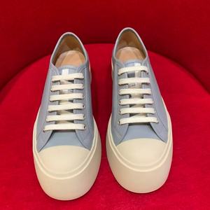 Zapatos de Mujer con Cordones y Malla, Diseño Retro Clásico, Color Azul, Suela Gruesa de Lujo, Tendencia de Moda, Versátiles - Product Image 5