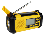 Hot Sale Wiederauf ladbare Batterie LED Taschenlampe Radio tragbar Am Fm Noaa Selbst betriebene Dynamo Notfall Solar Handkurbel Radio