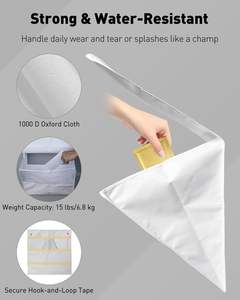 Large Size Front Door Mailbox <strong>Basket</strong> Indoor Letter Box Catch Interior <strong>Letterbox</strong> Cover Mail Slot Catcher for Door - Product Image 3