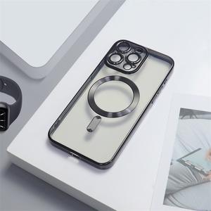 Coque pour iPhone 17 Pro Max, protection d'objectif magnétique électro-plaquée de qualité supérieure, coque de téléphone antichoc - Product Image 4