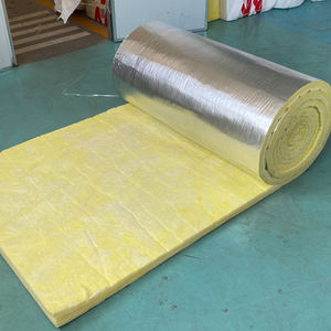 Couverture isolante en fibre <span class=keywords><strong>de</strong></span> <span class=keywords><strong>verre</strong></span> <span class=keywords><strong>prix</strong></span> usine avec isolation <span class=keywords><strong>de</strong></span> bâtiment en métal feuille d'aluminium <span class=keywords><strong>laine</strong></span> <span class=keywords><strong>de</strong></span> <span class=keywords><strong>verre</strong></span> résistante à la chaleur ignifuge - Product Image 3