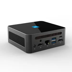 Fabrika mini pc ZKM9 12th Gen CPU N200 masaüstü HDMI1.4 * 2 4K Max 32GB Win11 mini pc üreticileri