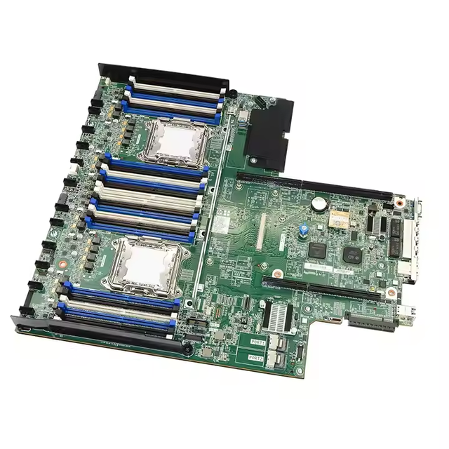 Used Dual Xeon E5-2600 V3 V4 CPU 24 DDR4 DIMM Slots Brand Original Motherboard for H P ProLiant DL380 G9 Gen9 Server 775400-001