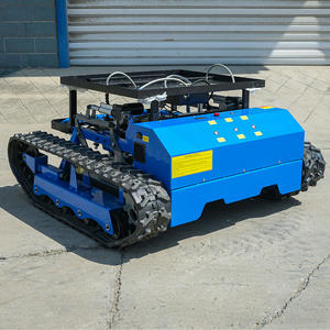 شفرة قاطعة دوارة سهلة التشغيل عالية الجودة، ملحق جزازة العشب للجرار ذو العجلات الانزلاقية، جزازة عشب ذاتية الدفع مع تحكم عن بعد - Product Image 4