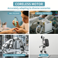 Motor DC sin Núcleo de 16mm 16*20 16*25, Micromotor de Alta Precisión y Baja Inercia para Robots Humanoides e Instrumentos de Belleza