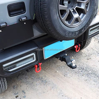 Nouvelles pièces de carrosserie en acier accessoires de pare-chocs arrière barre de remorquage d'attelage de remorque en acier boule de remorquage pour accessoires Suzuki Jimny JB64 JB74