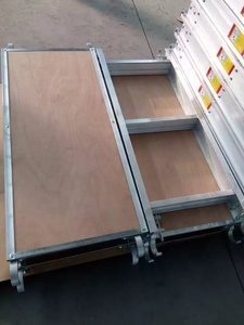 7/ 8/10ftx19in dan 7/ 8/10ftx24in papan/dek kait kayu lapis aluminium untuk bingkai perancah - Product Image 3