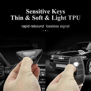 En gros gris foncé TPU pour <span class=keywords><strong>mercedes</strong></span> benz accessoires clé de voiture accessoires coque couvre c 200 <span class=keywords><strong>2023</strong></span> - Product Image 5