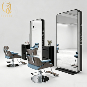 <span class=keywords><strong>Espejos</strong></span> de Salón Chuque <span class=keywords><strong>para</strong></span> Barbería y Estación de Maquillaje, Espejo de Peluquería <span class=keywords><strong>con</strong></span> <span class=keywords><strong>Luces</strong></span> - Product Image 4