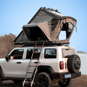 2024 Neuzugang Dreieck Hartschalen-Dachzelt für Autocamping geeignet für 2 Personen - Product Image 5