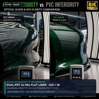 Film Vinyle Adhésif Vert Métallisé Goodwood Haute Brillance pour Carrosserie Automobile avec Technologie Air Release – Vente en Gros