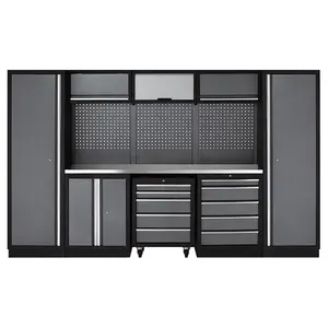 Mechanical workshop metal tool cabinet storage garage work bench