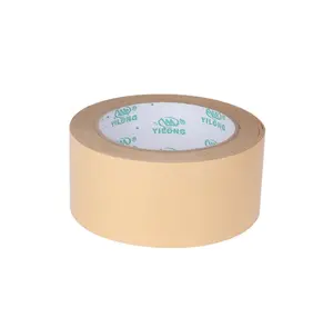 High Sticky Tape Writing Hand Tear Easy To Break Masking Sealing Packing Kraft Paper Tape