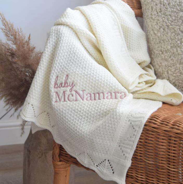 Wholesale Hot Sale 100% Organic Cotton Knitted Cashmere Baby