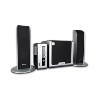 Microlab HIFI Enceinte au sol design classique FC361 pour TV, Home Cinéma