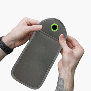 Neoprene Magnetic Locking Mobile Pouch RFID Locker Hidden Pin Lockable Smart <strong>Phone</strong> Security <strong>Bag</strong> for High School Students Meeting - Product Image 5