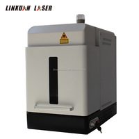 Marqueur laser d'impression 30W avec housse de protection de sécurité 50w petites machines de marquage laser fermées