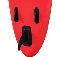 Personnalisé 9 'simple couche gonflable sup Paddle Board avec rames pour la rivière
