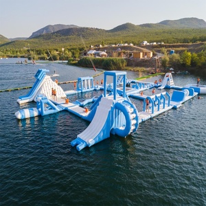 Parco Acquatico Gonfiabile, Percorso a Ostacoli Galleggiante, Parco Acquatico Gonfiabile per Laghi <span class=keywords><strong>e</strong></span> <span class=keywords><strong>Mare</strong></span> - Product Image 6
