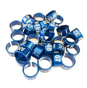 Metaal Vogelbeenring Kanarie Liefdesvogel Papegaai Vink Vogelbeenring 3mm - Product Image 1