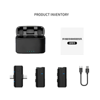 Microphone sans fil Lavalier omnidirectionnel léger SX80 2-en-1 Plug & Play avec suppression du bruit pour caméra mobile et vidéo