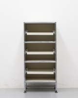 Nouveauté : Meuble de rangement modulaire moderne en acier inoxydable, armoire murale flottante, unité TV pour chambre à coucher, qualité supérieure