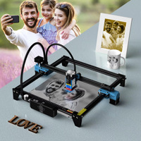 10% de réduction BulkMan 3D TTS-55 Pro Graveur laser 5,5W Machine de gravure haute vitesse Zone de travail 300x300mm pour machine laser routeur CNC