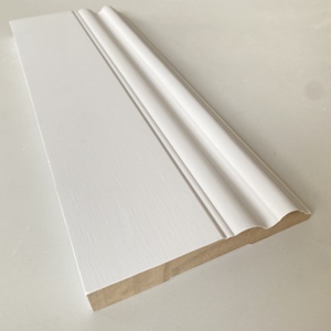 Rodapié de Pino Radiata FJ Pretratado con Gesso, Moderno y Ecológico para Molduras de Rodapié Interior - Product Image 4