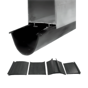 Joint d'étanchéité en caoutchouc <span class=keywords><strong>pour</strong></span> <span class=keywords><strong>porte</strong></span> <span class=keywords><strong>de</strong></span> <span class=keywords><strong>garage</strong></span>, ampoule en P, bande <span class=keywords><strong>de</strong></span> protection contre les intempéries <span class=keywords><strong>de</strong></span> type J, joint d'étanchéité inférieur en caoutchouc et rail <span class=keywords><strong>pour</strong></span> <span class=keywords><strong>porte</strong></span> <span class=keywords><strong>de</strong></span> <span class=keywords><strong>garage</strong></span> - Product Image 2