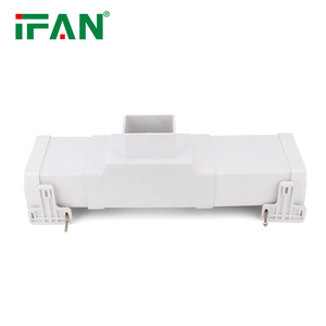 IFAN <span class=keywords><strong>PVC</strong></span> gouttières <span class=keywords><strong>accessoires</strong></span> de descente de descente carré demi-rond mur construction tuyau toiture système de Drainage des eaux de pluie - Product Image 3