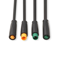 ODM OEM M8 3Pin IP68 vélo électrique Scooter E Bike câble de Signal d'alimentation étanche mâle femelle 2 broches connecteur cc cuivre M12 LED