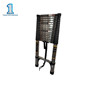 <span class=keywords><strong>Escalera</strong></span> Telescópica Moderna de Acero Inoxidable de 1.7 <span class=keywords><strong>Metros</strong></span>, Diseño Plegable Antideslizante para Uso Doméstico e Industrial, Ayuda para Subir Escaleras - Product Image 2