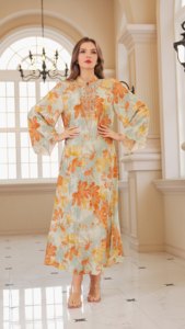 奢华的定制女式林来自迪拜的风格，具有土耳其风格，适合穆斯林仪式。 - Product Image 6