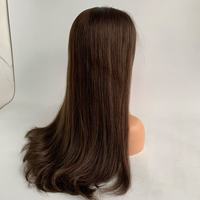 Perruque Casher Garantie Fabriquée en Chine, Cheveux Humains Vierges Européens Bruts, Perruque Juive Blonde avec Dentelle Suisse